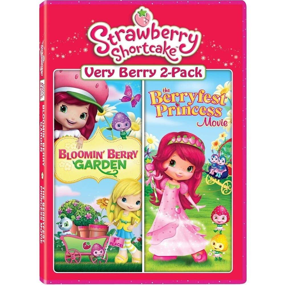 Strawberry Shortcake Bloomin Berry Garden & Berryfest Princess Movie 2-DVD Set